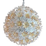 "Esprit" Flower Ball Chandelier by Venini