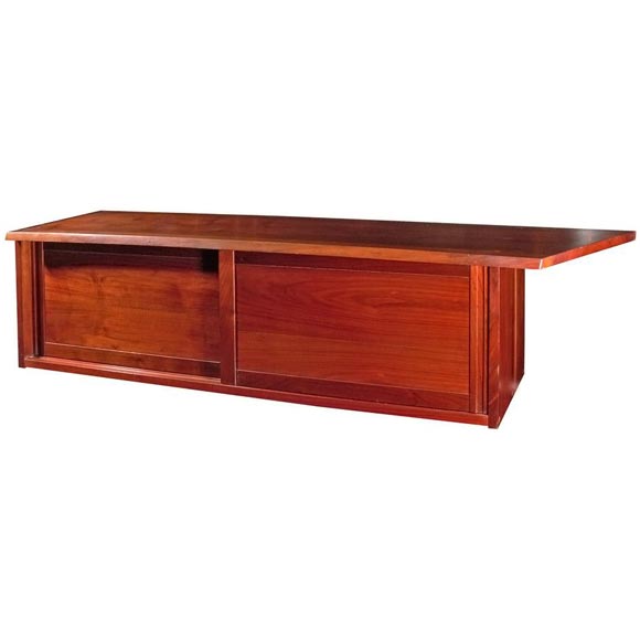 Free Edge Wall-Mounted Cabinet by George Nakashima