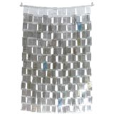 Vintage Sculptural Glass Curtain