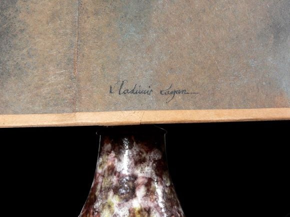 Table Lamp by Mark Kiram for Vladimir Kagan