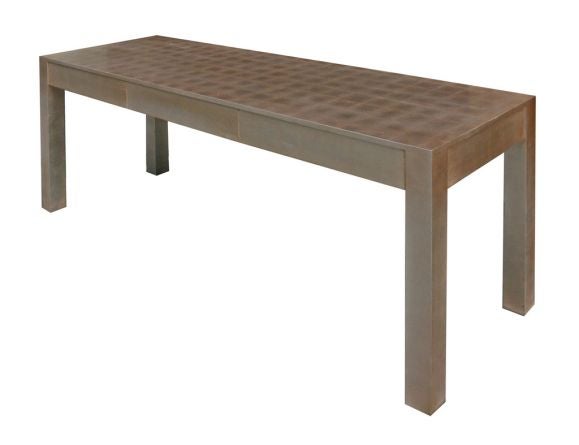 Silver Leaf Console by Billy Baldwin