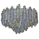 Small Multi-Colored Chandelier by Flavio Poli for Seguso