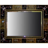 Eglomise Chinoiserie Mirror