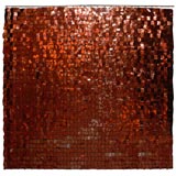 Copper Wave Space Curtain by Paco Rabanne for Bauman AG