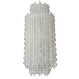 Large Cascading Chandelier by Flavio Poli for Seguso