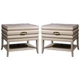 Pair of End Tables by Tommi Parzinger for Parzinger Originals