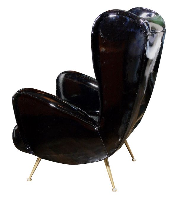 Pair of Senior Chairs and an Ottoman by Marco Zanuso for Arflex