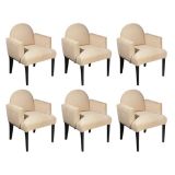 Set of Six Dining Chairs by Donghia