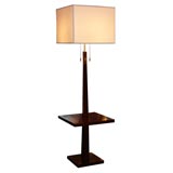 Walnut Floor Lamp by Tommi Parzinger for Parzinger Originals