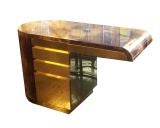Cantilevered Desk by Karl Springer