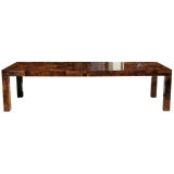 Walnut Burl Dining Table by Paul Evans