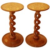 A Pair of English Baroque Style Stands
