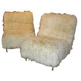 A Pair of Modern Slipper Chairs