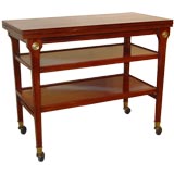 Modern Bronze mounted Mahogany Serving Table by Chanaux
Co Modern Bronze mounted Mahogany Serving Table by Chanaux
Co