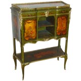 A Louis XV Style Vernis-Martin Side Cabinet A Louis XV Style Vernis-Martin Side Cabinet