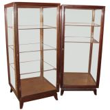 A Set of Three Modern Display Cabinets by Antonio Di Primo
