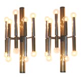 Stilnovo Gold/Chrome Sconces