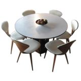 Great Dining Set by N.Cherner for Plycraft