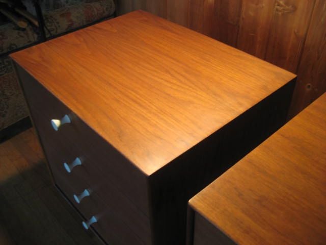 A Pair of George Nelson "Thin Edge" Chests for Herman Miller