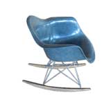 A Classic Eames Herman Miller rocking chair