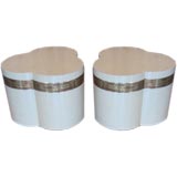 A Pair of Low Tables by Mastercraft