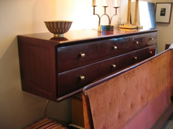 A Wall Mounted Sideboard by Osvaldo Borsani