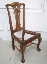 18th century Portuguese Rococo side chair