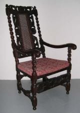 17th century English armchair