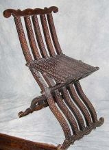 Antique 19th century Turkish side chair