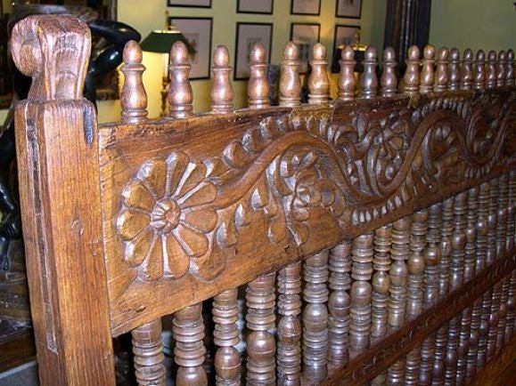 17th century Spanish bench