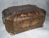 19th century Chinese export sewing box