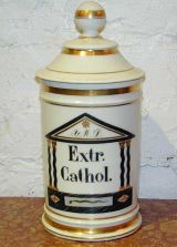 Antique 19th century French Apothecary jar