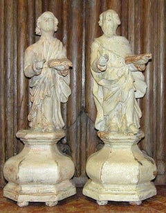 18th century wood carvings