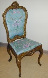 Antique 18th century Venetian side chair