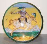19th century Italian ceramic plate