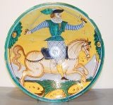 Antique 19th century Italian ceramic plate