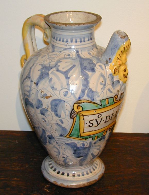 18th Century and Earlier Italian Apothecary Jar