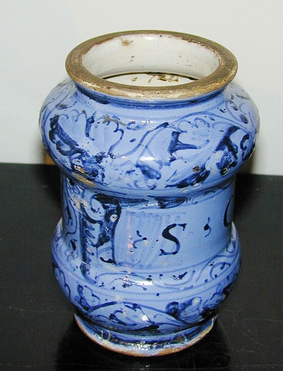 18th Century and Earlier Italian Apothecary Jar