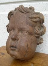 18th century Angel Head