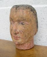 18th century Italian Puppet Head