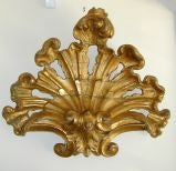 18th century Gilt Wood Cartouche