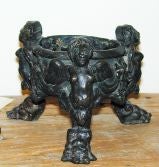 Antique 17th century Bronze Inkwell