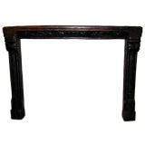 Gothic Oak Mantle