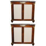 Pair of Regency Side Cabinets