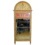 18th century Italian Neoclassical Painted Mirror