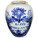 Antique 18th century Dutch Tobacco Jar
