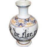 18th century Italian Apothecary Jar