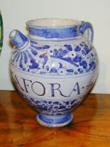 17th century Italian Syrup Jar