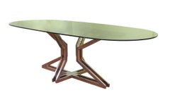 Glass Top Dining Table