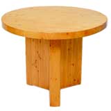 Solid Oak Butcher Block Table